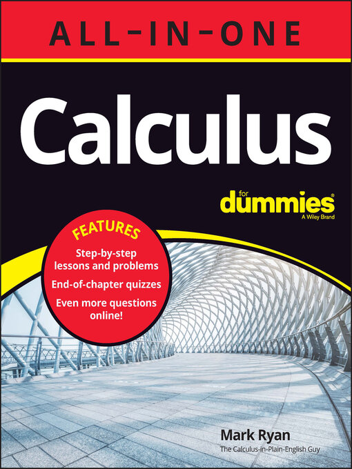 Title details for Calculus All-in-One For Dummies (+ Chapter Quizzes Online) by Mark Ryan - Available